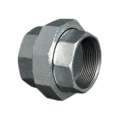 high quality steel pipe fittings with zinc plating surface galvanized coupling