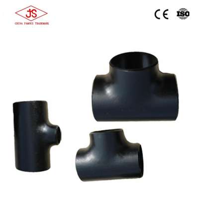 Pipe fitting cheap carbon free tee tube