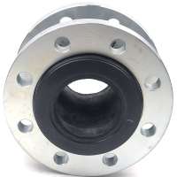 Rubber joint flange DN250 galvanized BS standard