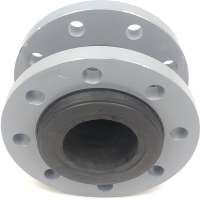 Rubber joint carbon steel flange BS4504 PN16 standard